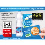 POIESZ-actie wk 3 - Crystal Clear, Milk en fruit, Milka, LU Prince, Haribo, Wereldgerechten, chips, allesreiniger en meer... 