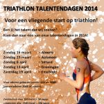 Triathlon talentendagen 2014